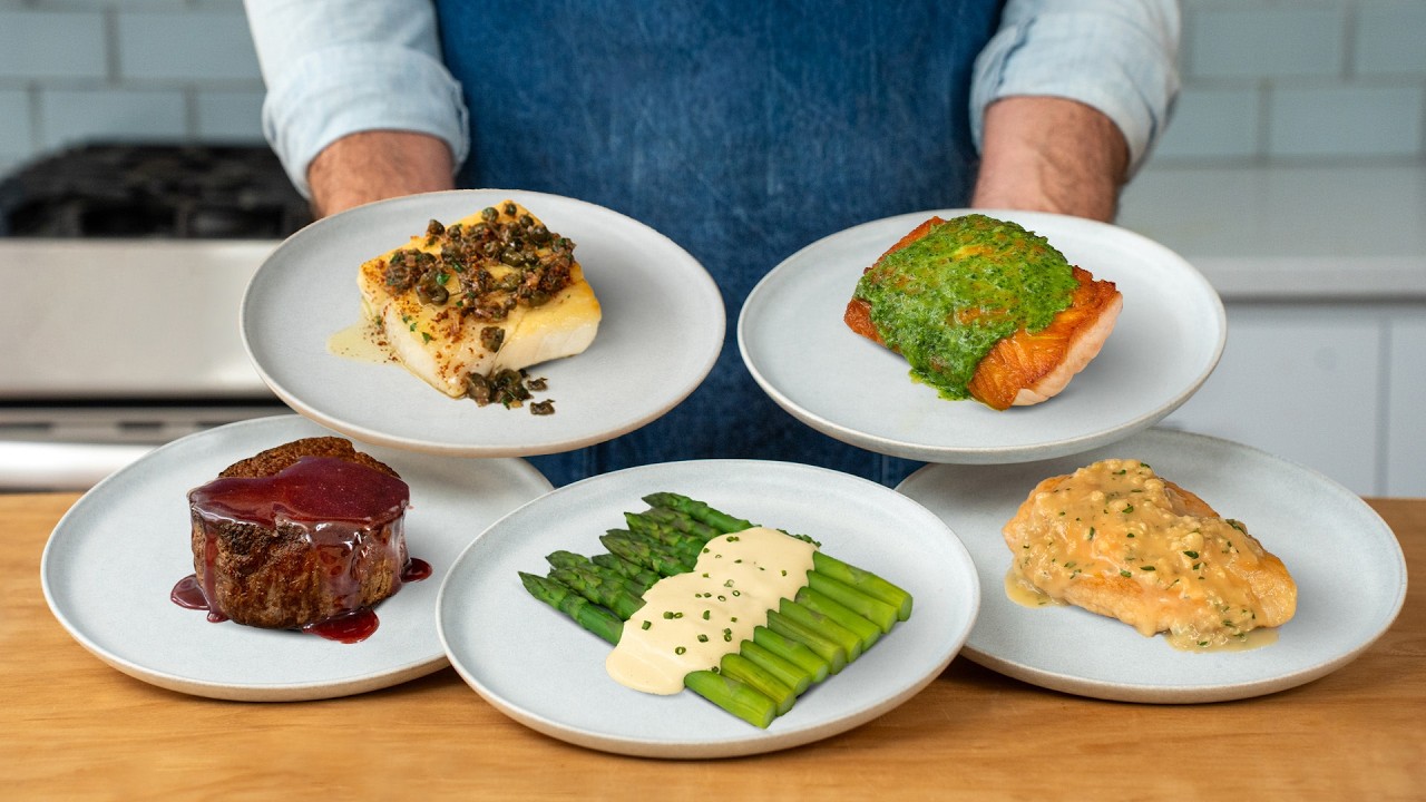 15-Minute Pan Sauces: 5 Restaurant-Quality Butter Sauces