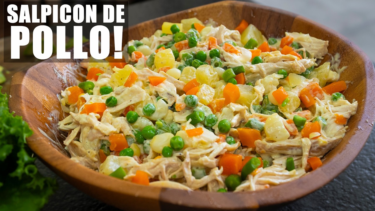 Chicken Salpicón — 3 Ways to Serve It