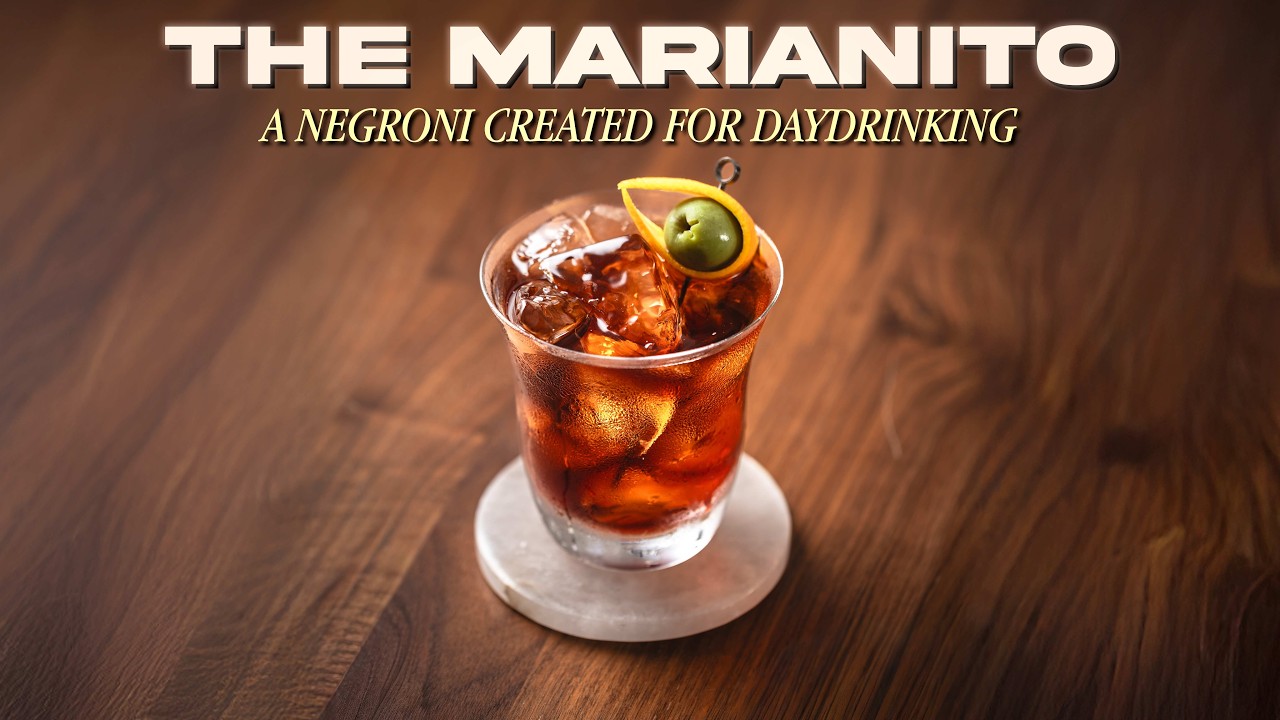 The Marianito: The Negroni Created for Daydrinking | Basque Vermouth Cocktail