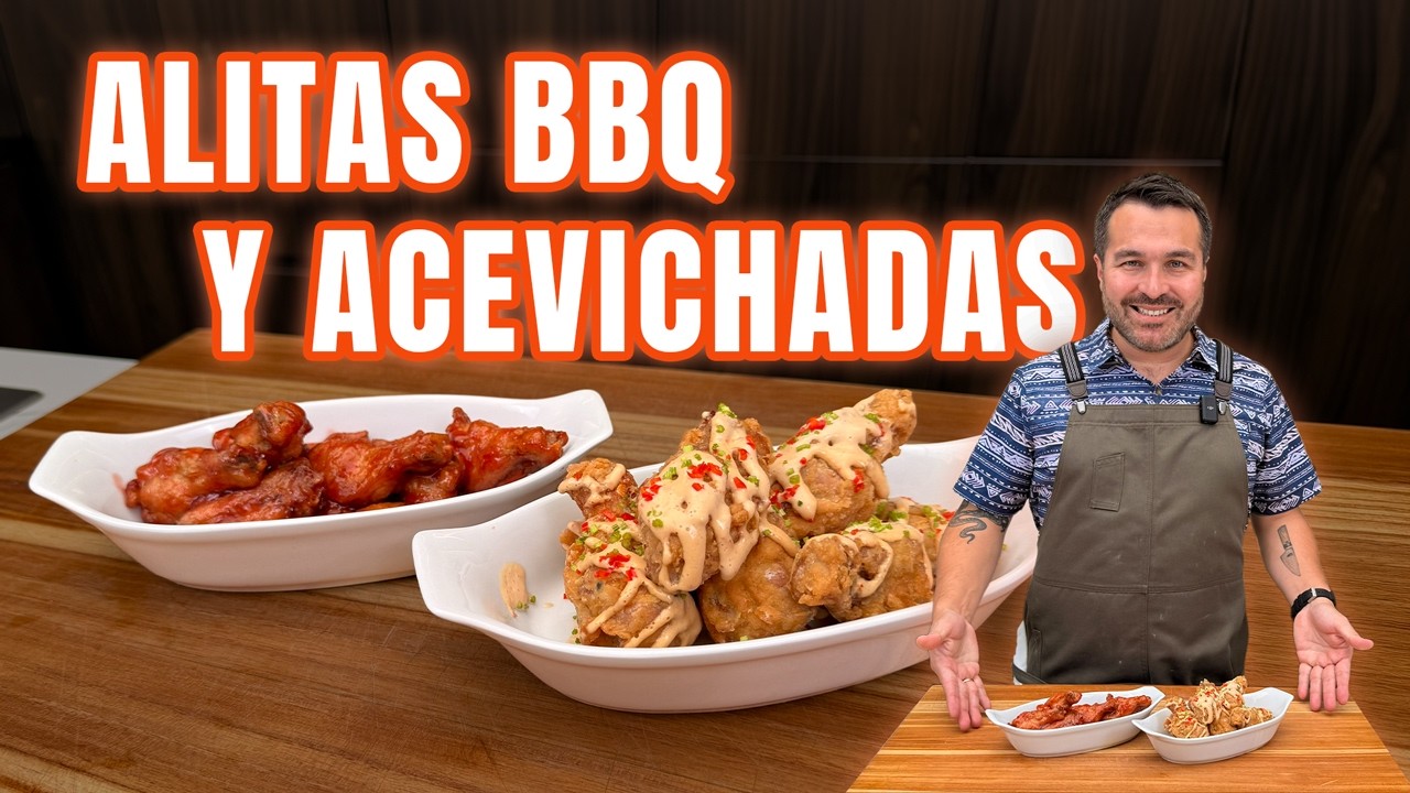 BBQ Wings and Ceviche-Style Wings