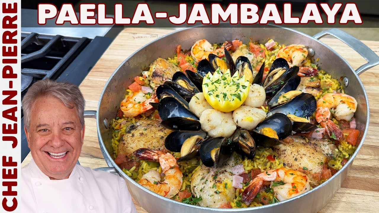 Paella Meets Jambalaya - The Ultimate Fusion Rice Dish