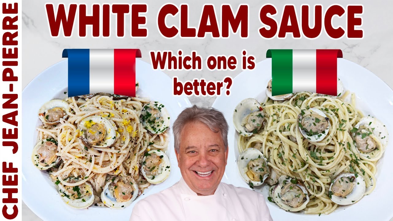 Pasta Clam Sauce | Chef Jean-Pierre