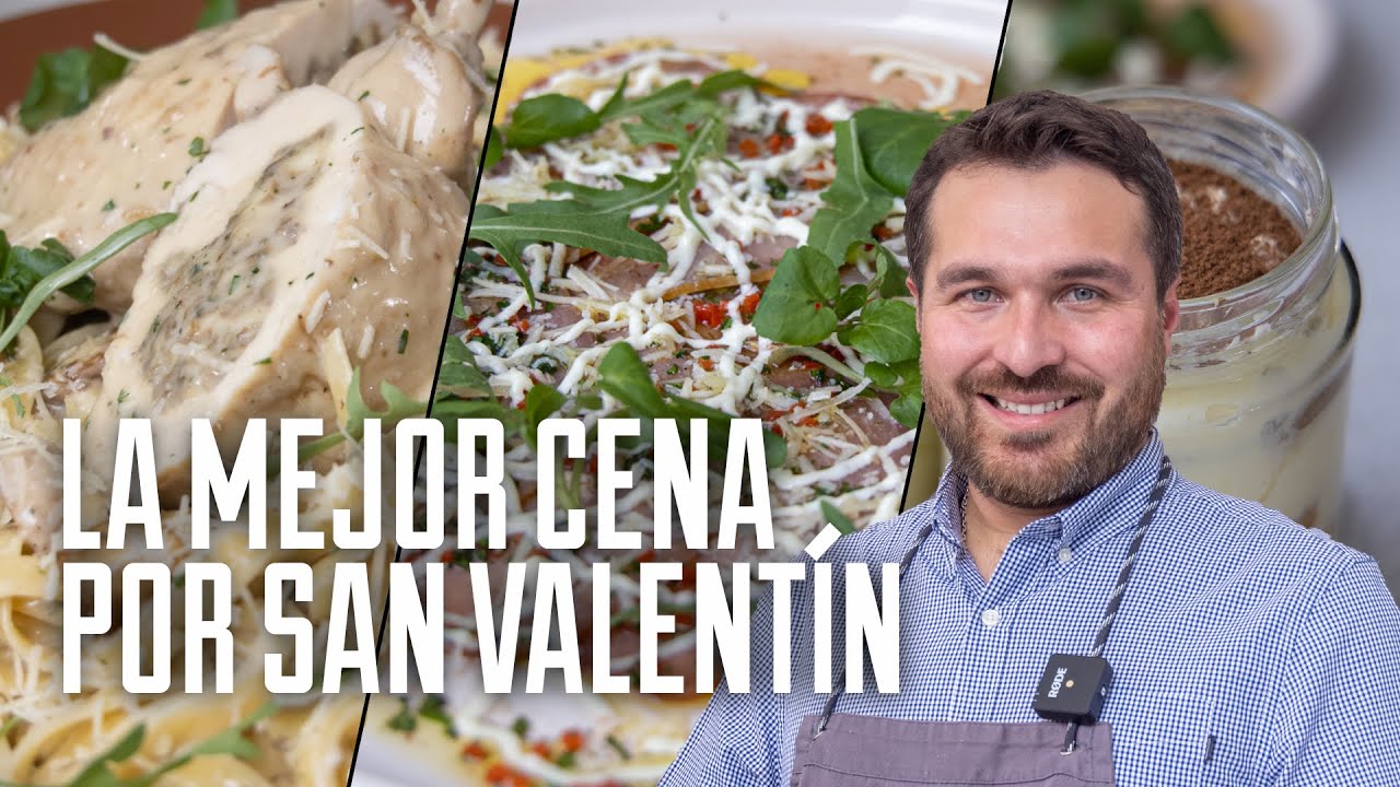 Valentine's Day Dinner: Charcuterie Carpaccio, Stuffed Chicken Blanquette & Tiramisu