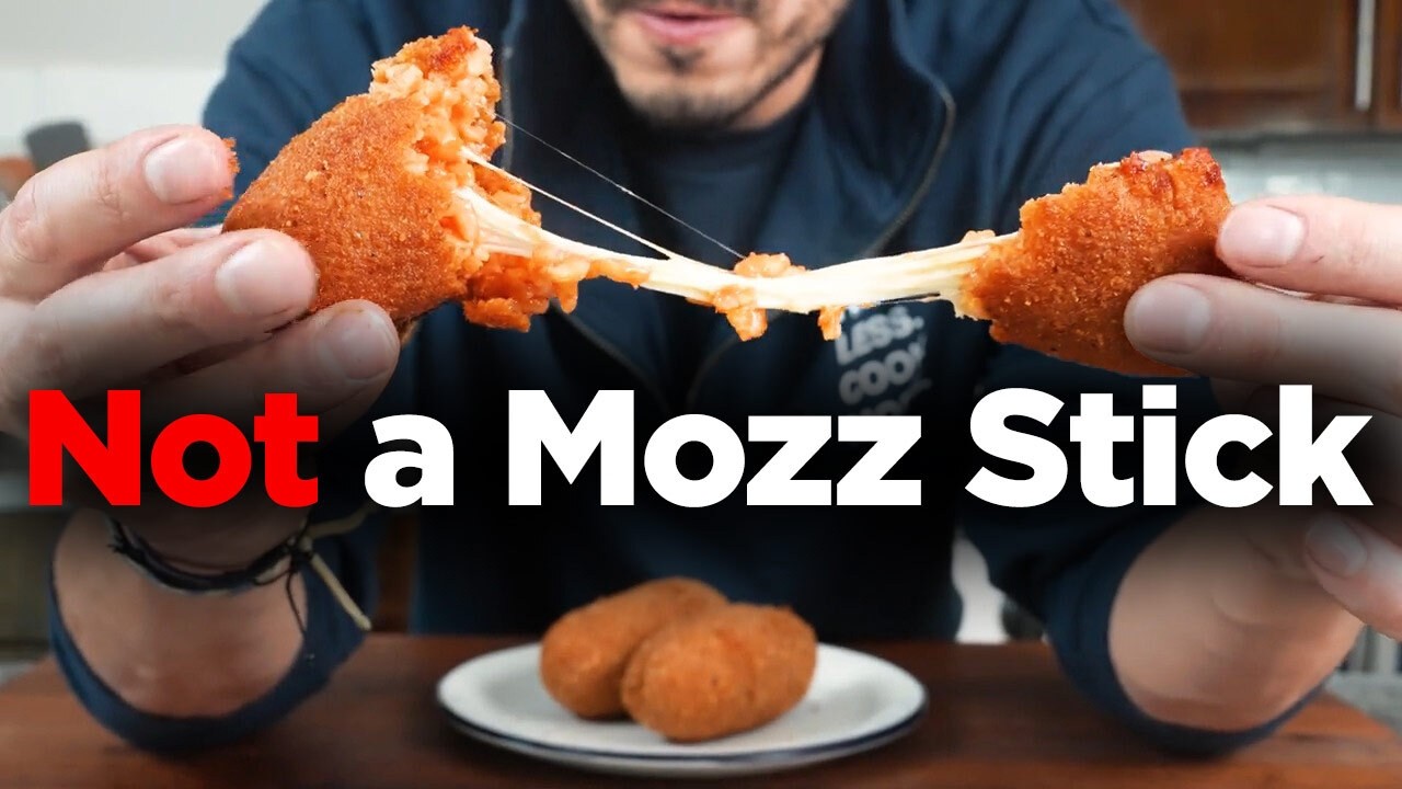 Suppli al Telefono (Roman Fried Rice Balls)
