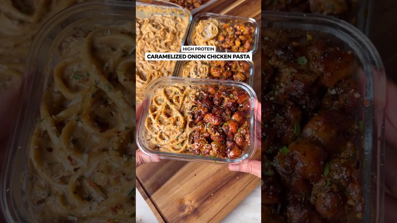 Caramelized Onion Chicken Pasta