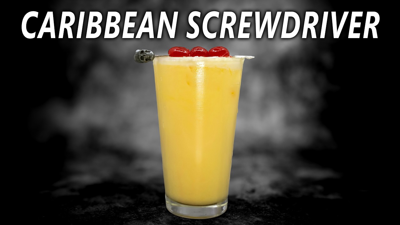 Caribbean Screwdriver Cocktail
