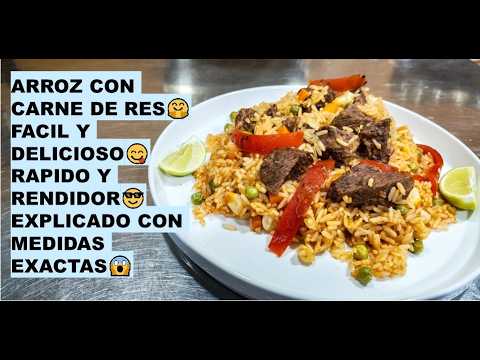 Peruvian Beef Rice (Arroz con Carne de Res)
