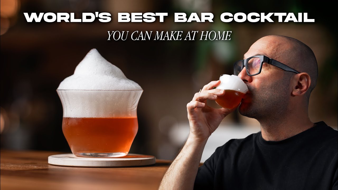 Saz-air-ak — Origin Bar's Sazerac Riff with Absinthe Air