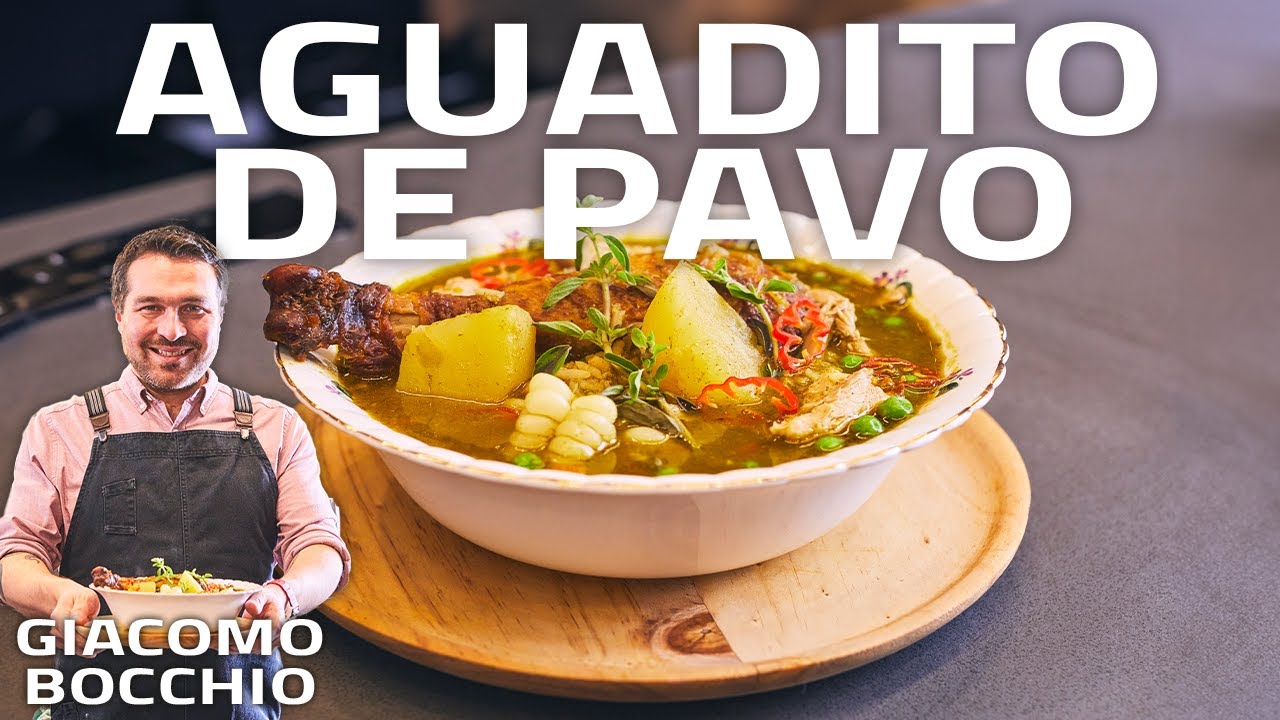Turkey Aguadito (Peruvian Green Soup)