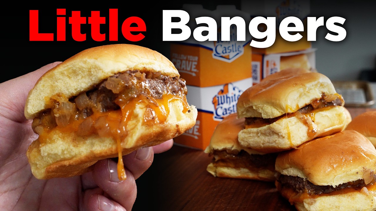 The Most Important Burger in American History (Modernized White Castle Slider)