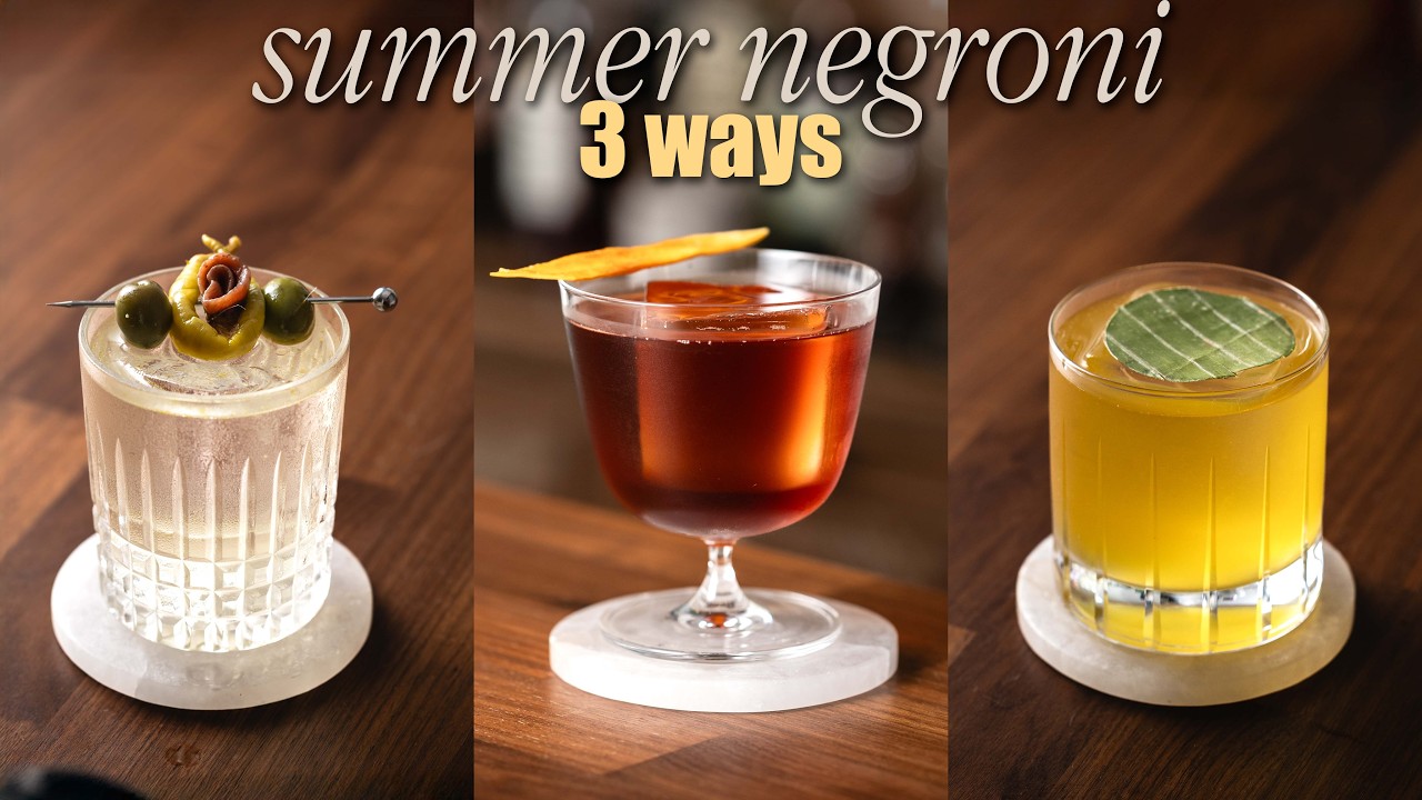 3 Insane Summer Negronis You've Never Tried (But Should)