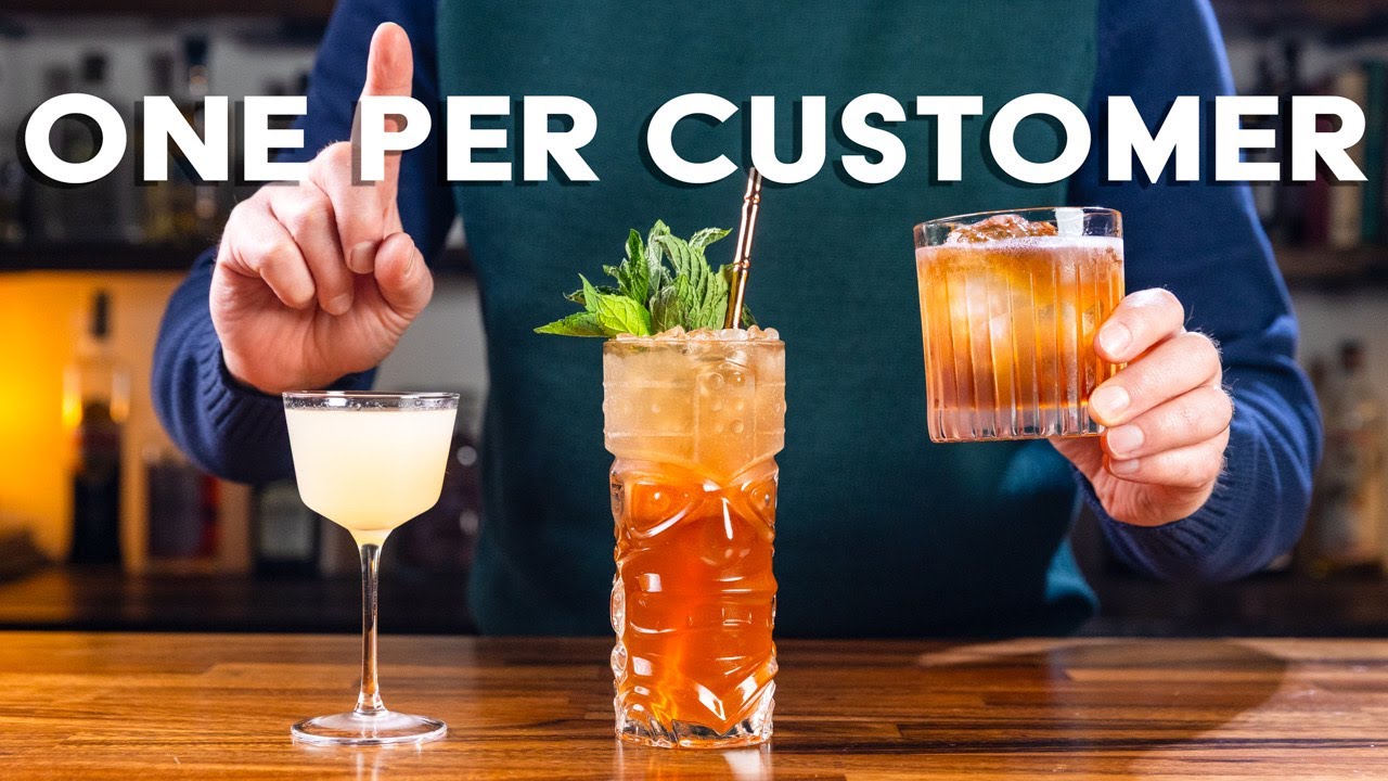 3 Seriously Strong Cocktails (High ABV)
