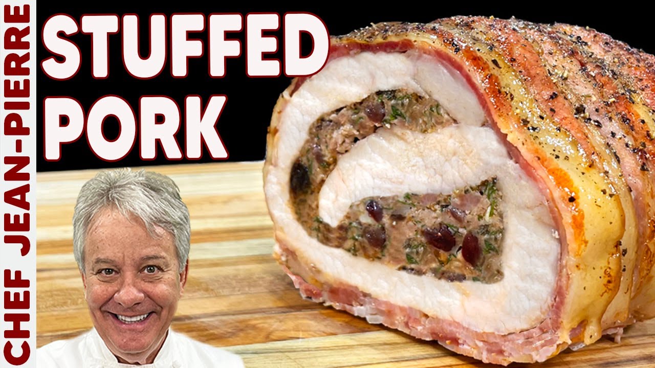 The Ultimate Pork Dinner! Stuffed Pork Loin