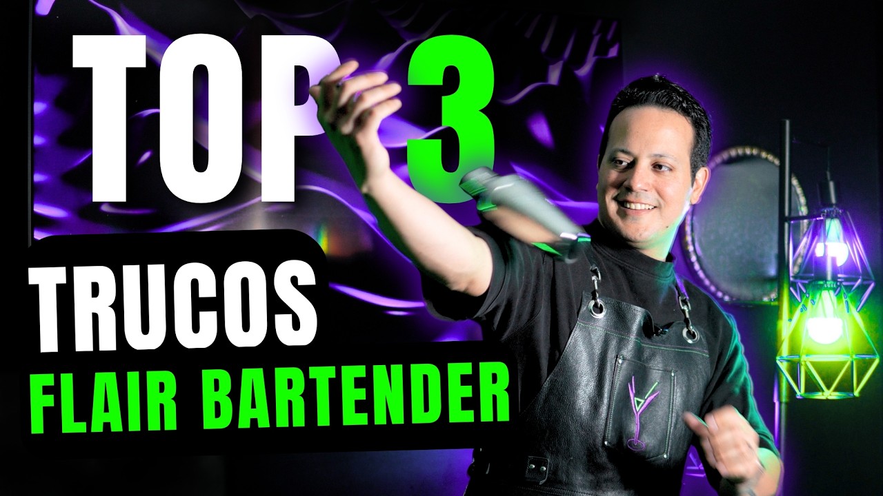 From Beginner to Expert in Flair Bartending: 3 Cobbler Shaker Tricks